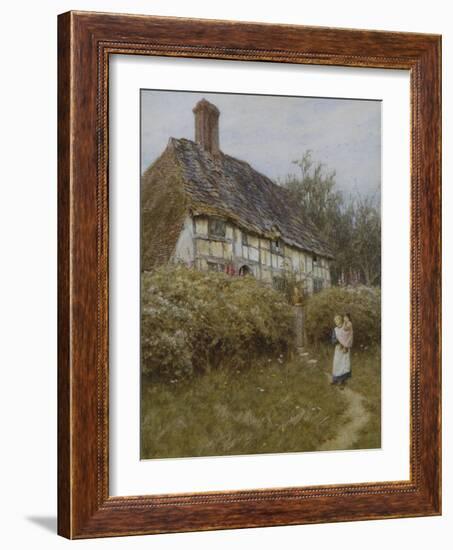 The Priest's House, West Hoathly-Helen Allingham-Framed Giclee Print