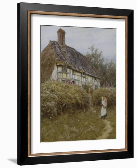 The Priest's House, West Hoathly-Helen Allingham-Framed Giclee Print