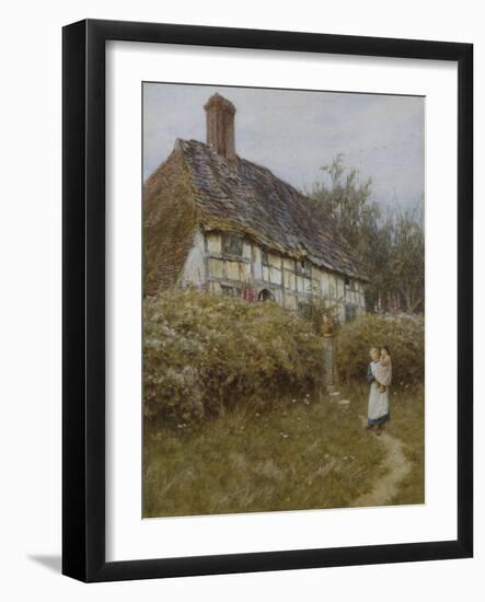 The Priest's House, West Hoathly-Helen Allingham-Framed Giclee Print