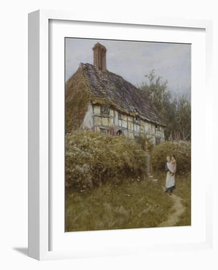 The Priest's House, West Hoathly-Helen Allingham-Framed Giclee Print