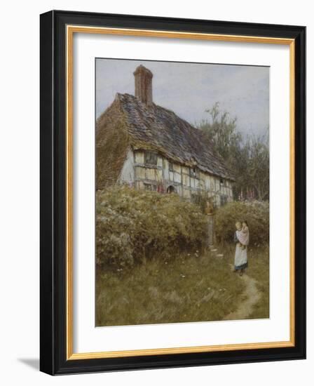 The Priest's House, West Hoathly-Helen Allingham-Framed Giclee Print