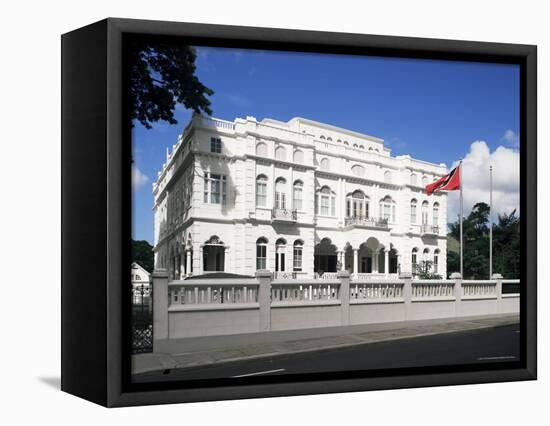 The Prime Minister's Office, Known as Whitehall, Port of Spain, Trinidad & Tobago-G Richardson-Framed Premier Image Canvas