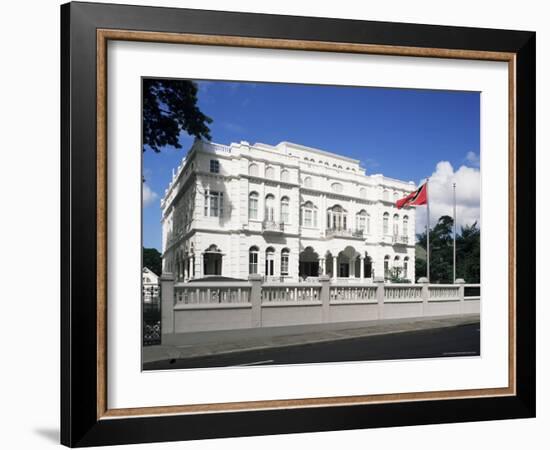 The Prime Minister's Office, Known as Whitehall, Port of Spain, Trinidad & Tobago-G Richardson-Framed Photographic Print