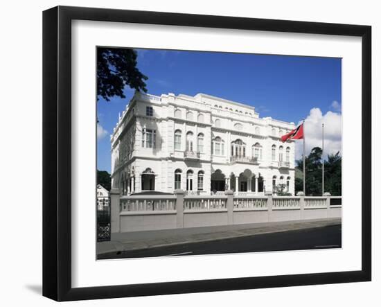 The Prime Minister's Office, Known as Whitehall, Port of Spain, Trinidad & Tobago-G Richardson-Framed Photographic Print