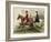 The Prince and Princess of Wales in the Hunting Field-Henry Payne-Framed Giclee Print