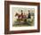 The Prince and Princess of Wales in the Hunting Field-Henry Payne-Framed Giclee Print