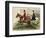 The Prince and Princess of Wales in the Hunting Field-Henry Payne-Framed Giclee Print