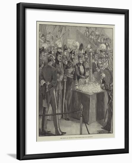 The Prince and Princess of Wales Opening the Naval Exhibition-Thomas Walter Wilson-Framed Giclee Print