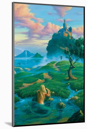 The Prince and the Mermaid-Jim Warren-Mounted Premium Giclee Print