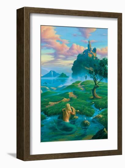 The Prince and the Mermaid-Jim Warren-Framed Premium Giclee Print