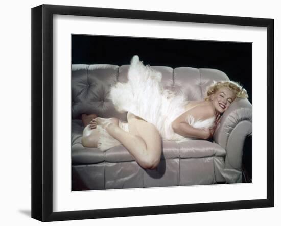 The Prince and the Shwogirl 1957 Directed by Laurence Olivier Marilyn Monroe-null-Framed Photo