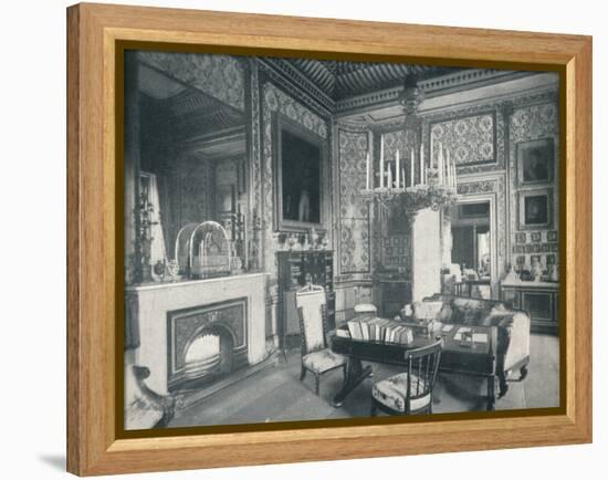 The Prince Consorts Writing Room at Buckingham Palace, c1899, (1901)-HN King-Framed Premier Image Canvas