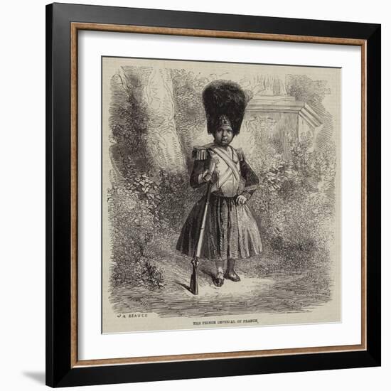 The Prince Imperial of France-Jean Adolphe Beauce-Framed Giclee Print