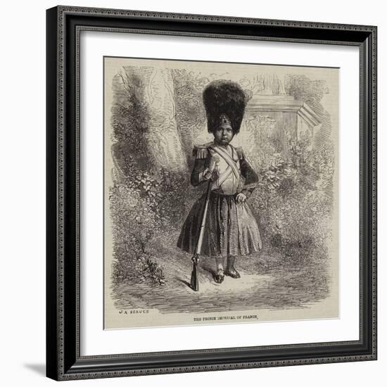 The Prince Imperial of France-Jean Adolphe Beauce-Framed Giclee Print