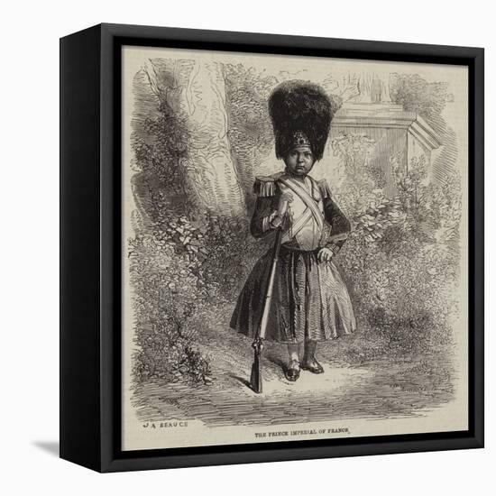 The Prince Imperial of France-Jean Adolphe Beauce-Framed Premier Image Canvas