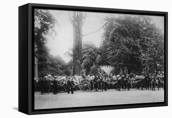 The Prince Imperial's Funeral Cortege, Camden Place, July 12, 1879-English Photographer-Framed Premier Image Canvas