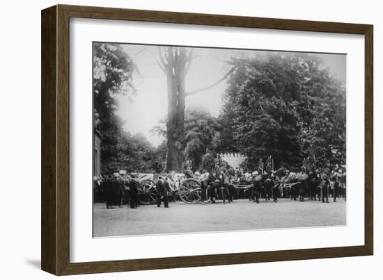 The Prince Imperial's Funeral Cortege, Camden Place, July 12, 1879-English Photographer-Framed Photographic Print