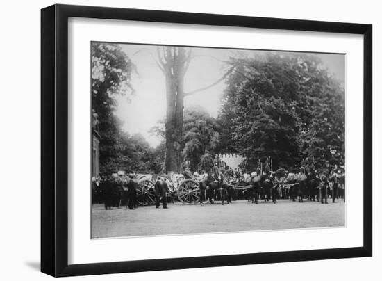 The Prince Imperial's Funeral Cortege, Camden Place, July 12, 1879-English Photographer-Framed Photographic Print