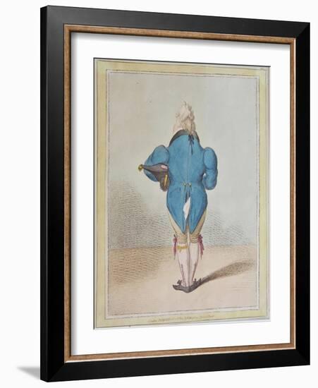 The Prince of Wales, 1802-James Gillray-Framed Giclee Print