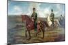 The Prince of Wales (1841-1910) with Lieutenant Colonel Valentine Baker Reviewing the 10th Hussars-Sir Francis Grant-Mounted Giclee Print