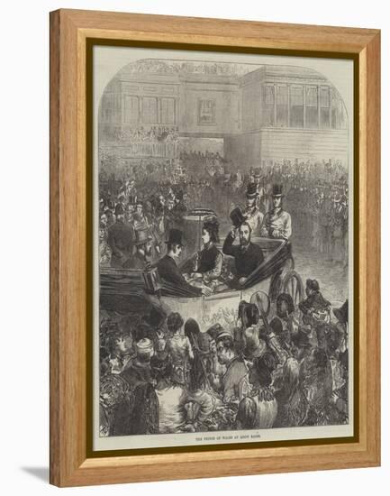 The Prince of Wales at Ascot Races-Arthur Hopkins-Framed Premier Image Canvas