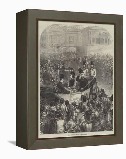The Prince of Wales at Ascot Races-Arthur Hopkins-Framed Premier Image Canvas