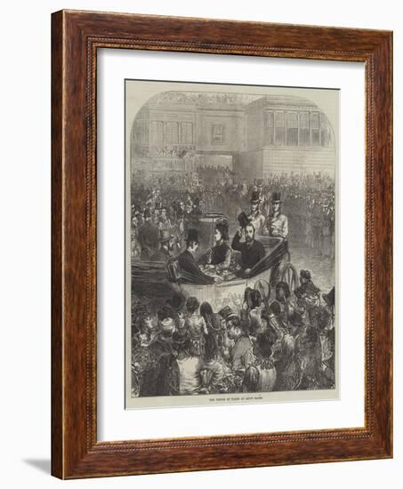 The Prince of Wales at Ascot Races-Arthur Hopkins-Framed Giclee Print