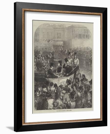 The Prince of Wales at Ascot Races-Arthur Hopkins-Framed Giclee Print