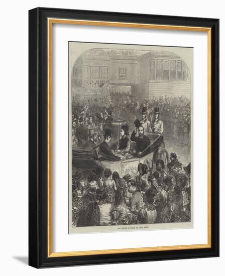 The Prince of Wales at Ascot Races-Arthur Hopkins-Framed Giclee Print