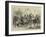 The Prince of Wales at Jummoo, Charge! Lancers of the Maharajah of Cashmere-William John Hennessy-Framed Giclee Print