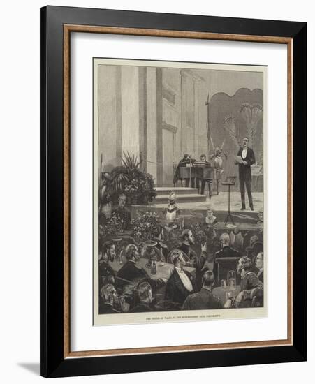 The Prince of Wales at the Minnesingers' Club, Portsmouth-Frank Dadd-Framed Giclee Print