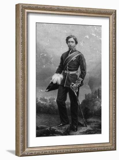 The Prince of Wales, C1851-DJ Pound-Framed Giclee Print