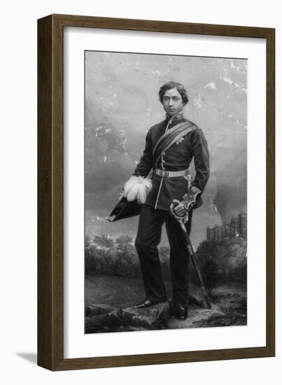 The Prince of Wales, C1851-DJ Pound-Framed Giclee Print