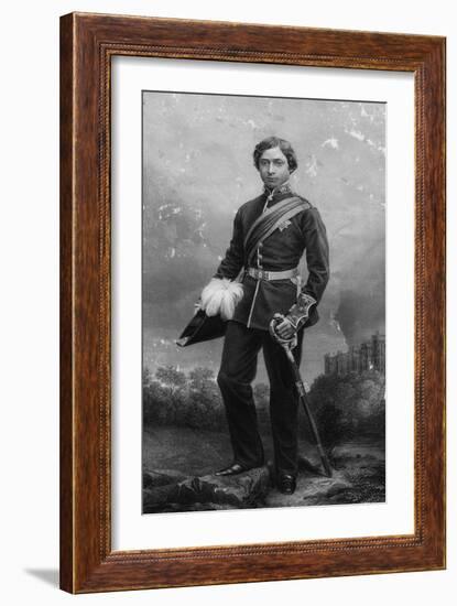 The Prince of Wales, C1851-DJ Pound-Framed Giclee Print