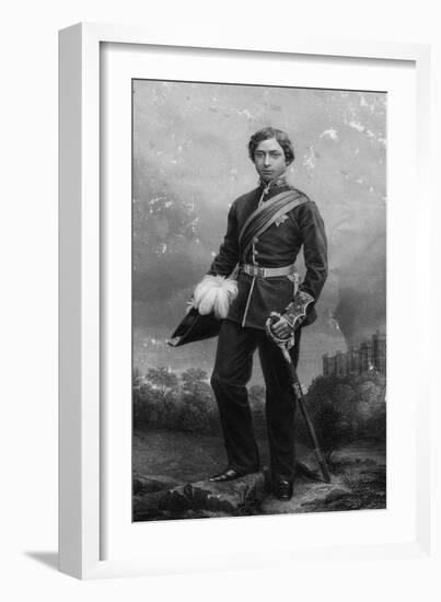 The Prince of Wales, C1851-DJ Pound-Framed Giclee Print