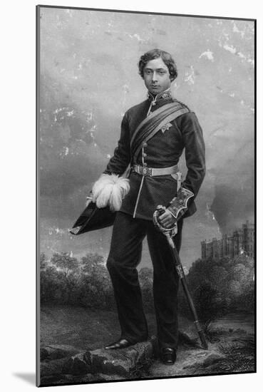 The Prince of Wales, C1851-DJ Pound-Mounted Giclee Print