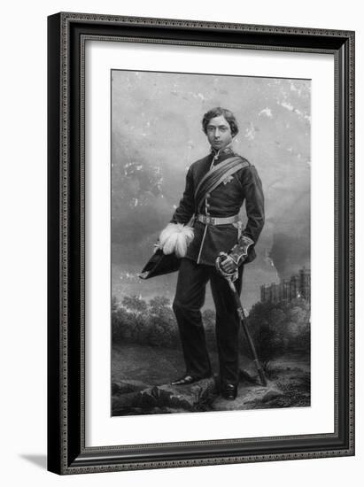 The Prince of Wales, C1851-DJ Pound-Framed Giclee Print