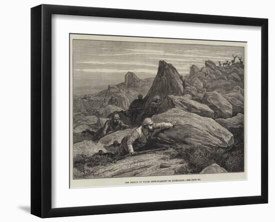 The Prince of Wales Deer-Stalking on Lochnagar-Frank Dadd-Framed Giclee Print