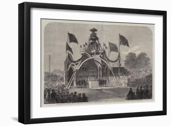The Prince of Wales in Canada-George Henry Andrews-Framed Giclee Print