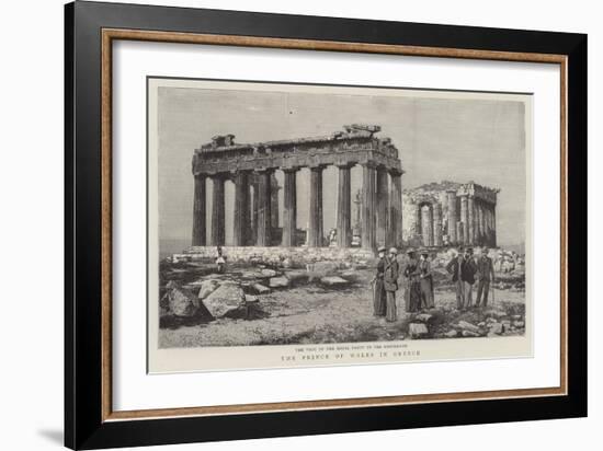 The Prince of Wales in Greece-null-Framed Giclee Print