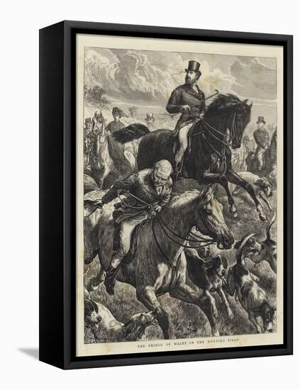 The Prince of Wales in the Hunting Field-Basil Bradley-Framed Premier Image Canvas
