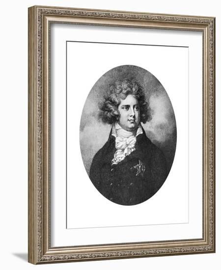 The Prince of Wales, Late 18th Century-John Conde-Framed Giclee Print