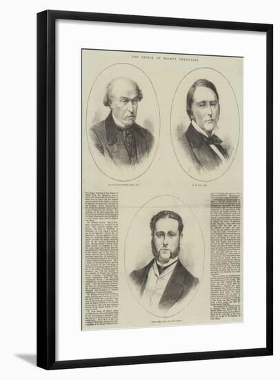 The Prince of Wales's Physicians-null-Framed Giclee Print