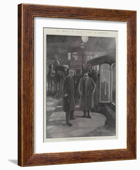 The Prince of Wales's Visit to Germany-Henry Charles Seppings Wright-Framed Premium Giclee Print