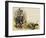 The Prince of Wales Tiger Shooting During the Royal Tour in India, 1905-Henry Payne-Framed Giclee Print