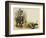 The Prince of Wales Tiger Shooting During the Royal Tour in India, 1905-Henry Payne-Framed Giclee Print