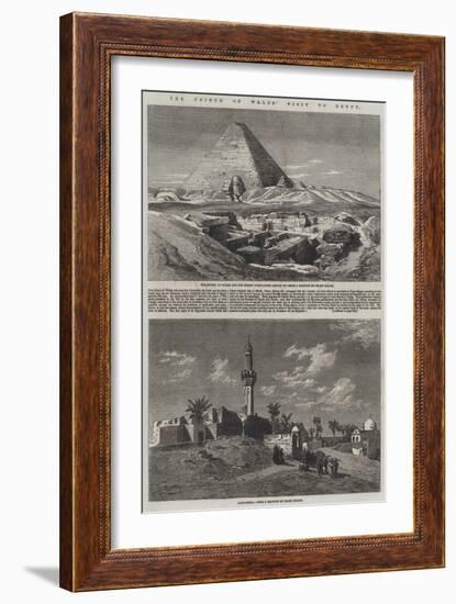 The Prince of Wales' Visit to Egypt-Frank Dillon-Framed Giclee Print