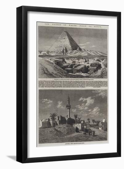 The Prince of Wales' Visit to Egypt-Frank Dillon-Framed Giclee Print