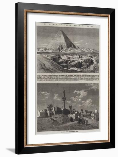 The Prince of Wales' Visit to Egypt-Frank Dillon-Framed Giclee Print