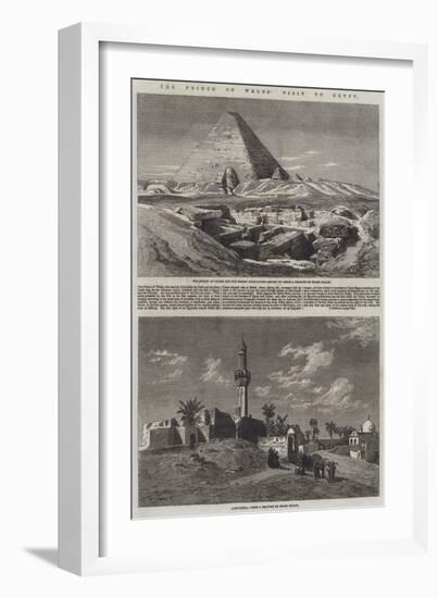 The Prince of Wales' Visit to Egypt-Frank Dillon-Framed Giclee Print
